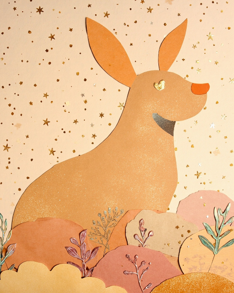 Easter e-card design