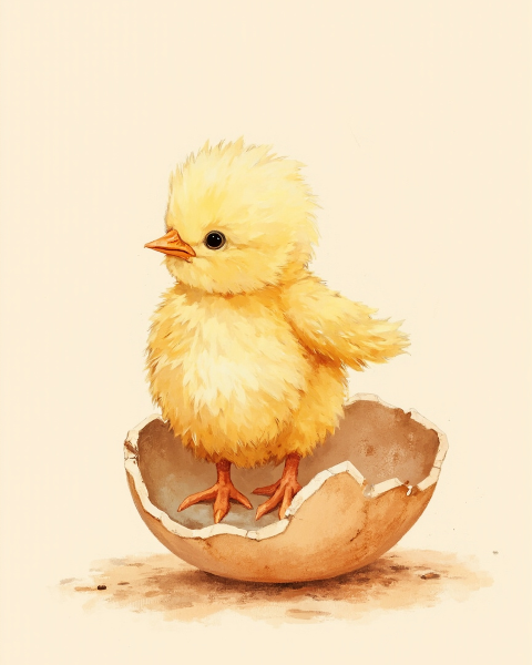 Easter e-card design