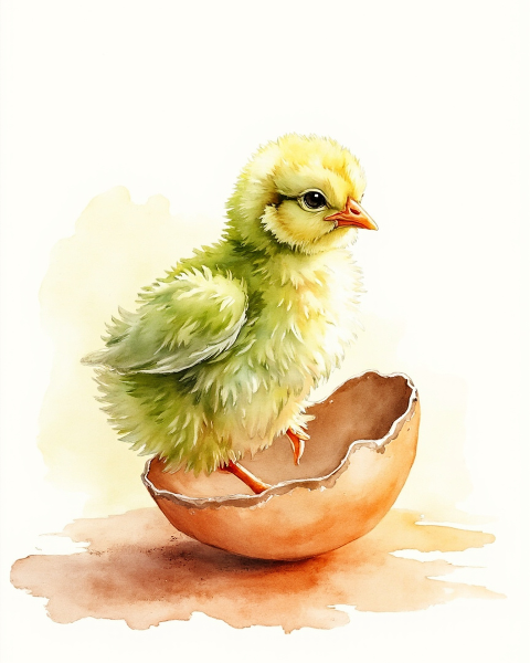 Easter e-card design