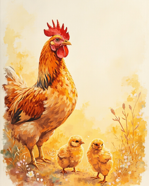 Easter e-card design