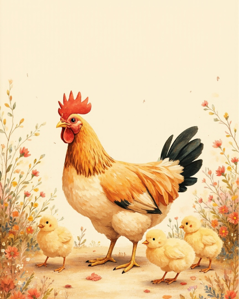 Easter e-card design