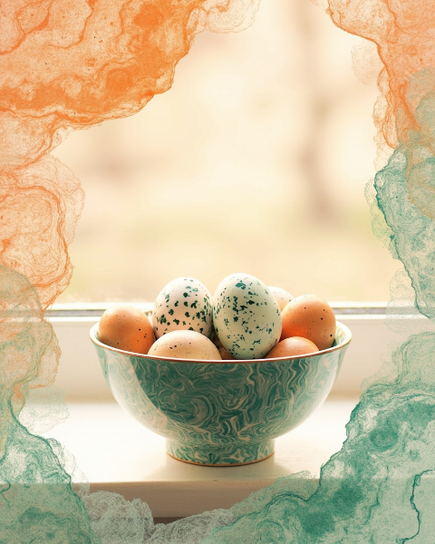 Easter e-card design