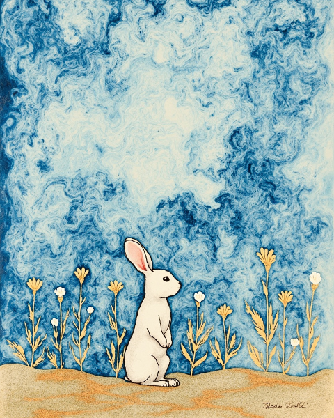 Easter e-card design
