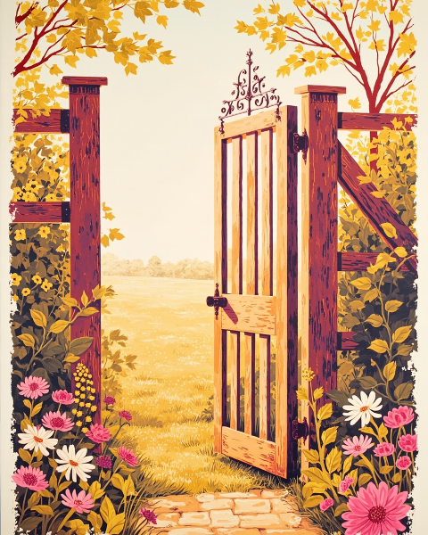 Easter e-card design