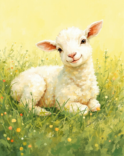 Easter e-card design