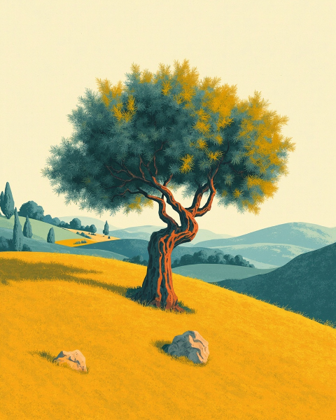 Easter e-card design