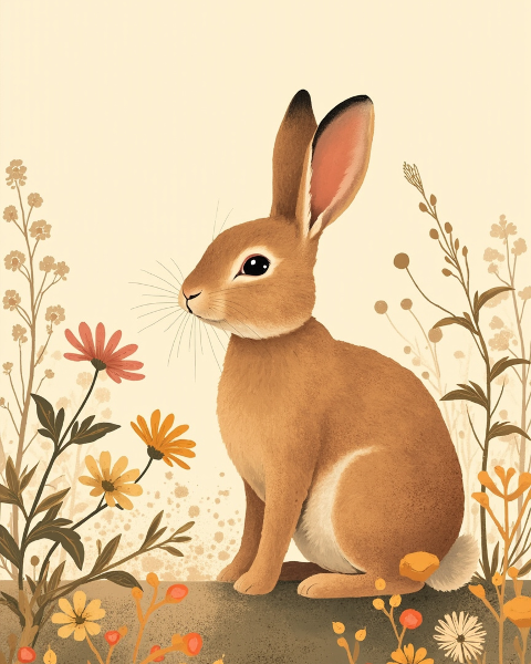 Easter e-card design