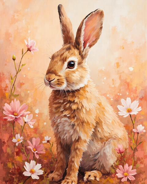 Easter e-card design