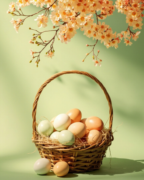 Easter e-card design