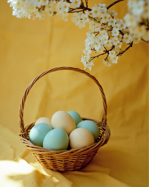 Easter e-card design