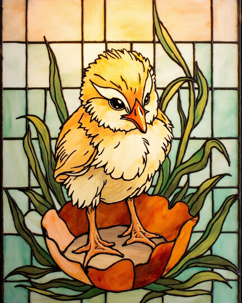 Easter e-card design