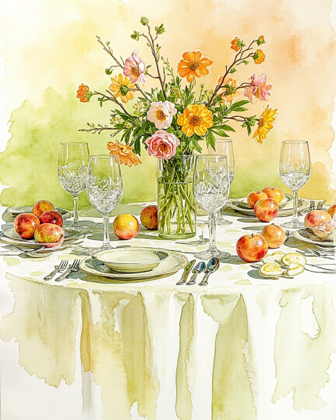 Easter e-card design