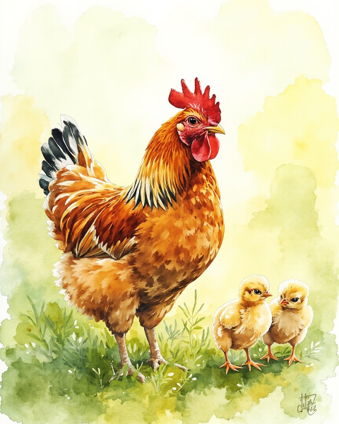Easter e-card design