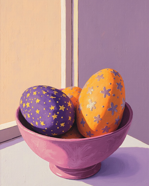 Easter e-card design