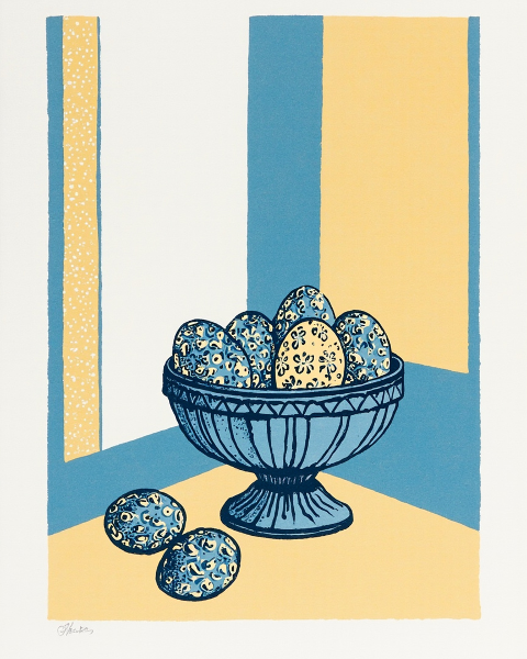 Easter e-card design