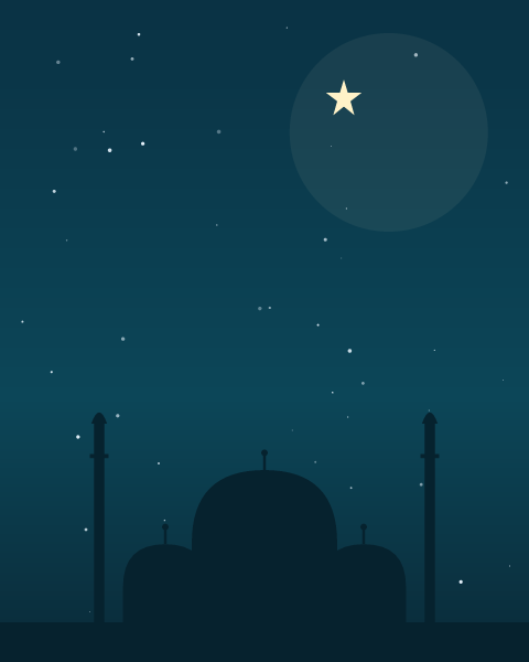 Eid e-card design by @DittyCityTeam