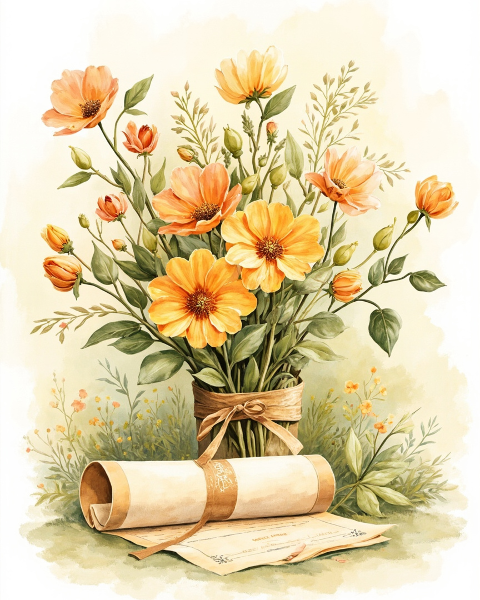 Graduation e-card design