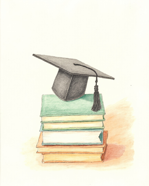 Graduation e-card design