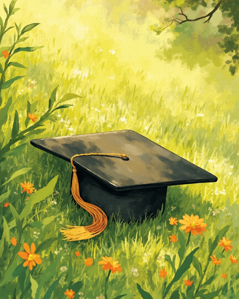 Graduation e-card design