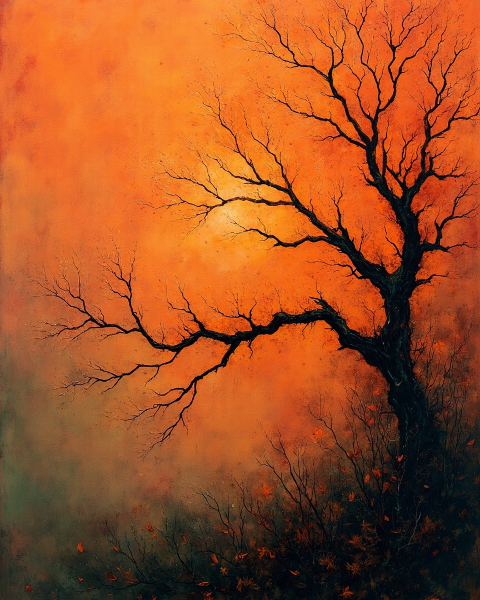 Halloween e-card design