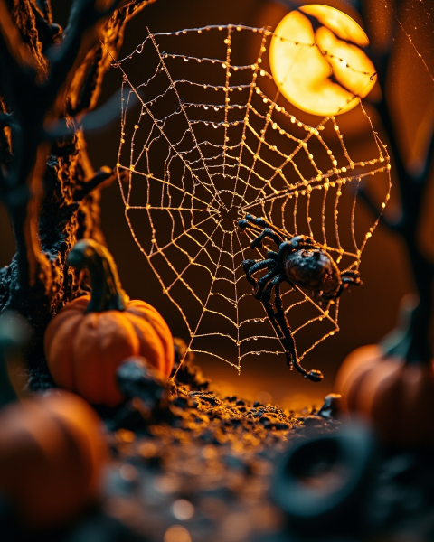 Halloween e-card design