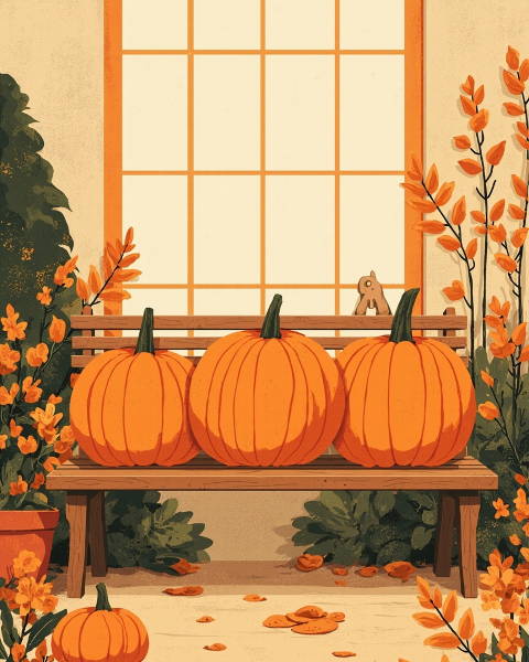 Halloween e-card design