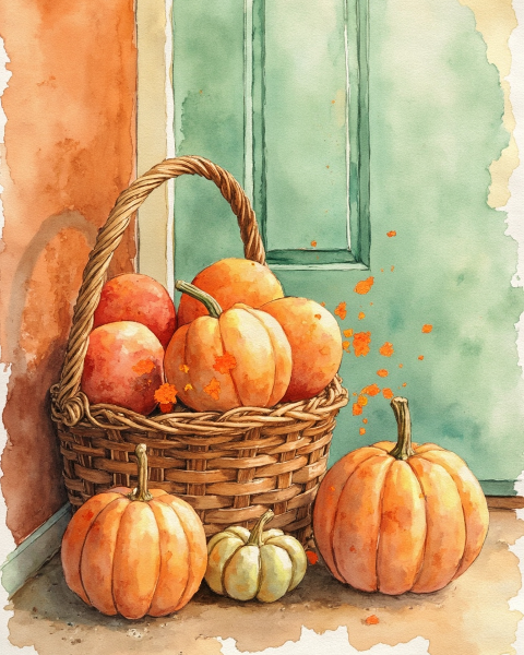Halloween e-card design