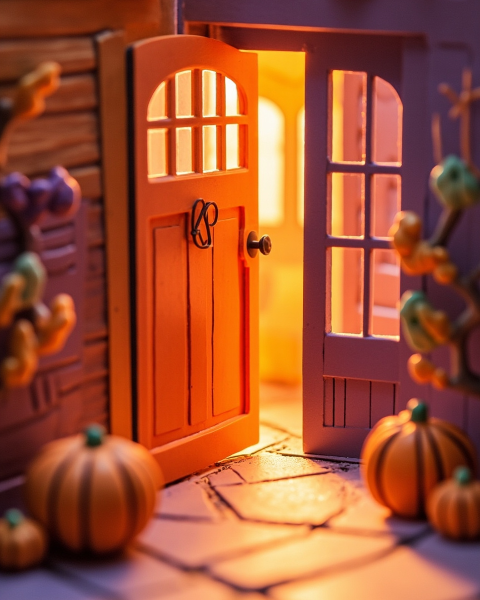 Halloween e-card design
