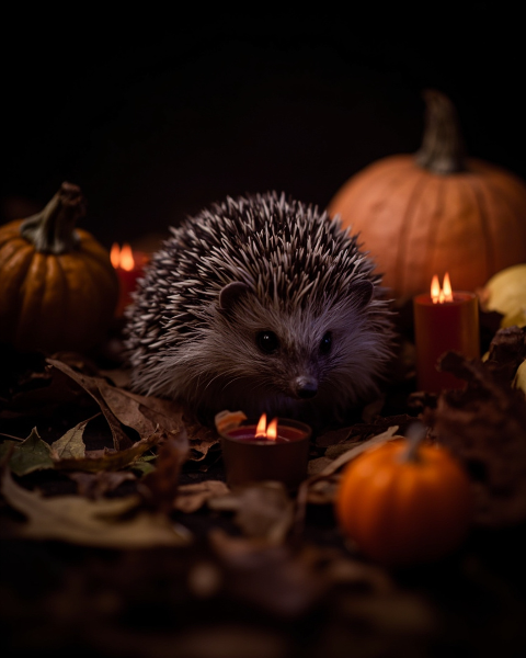 Halloween e-card design