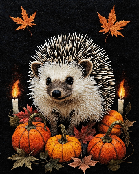 Halloween e-card design