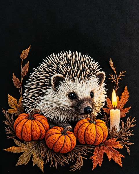 Halloween e-card design