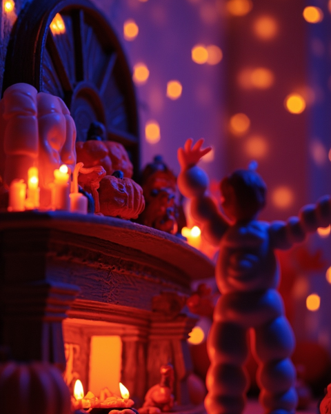 Halloween e-card design