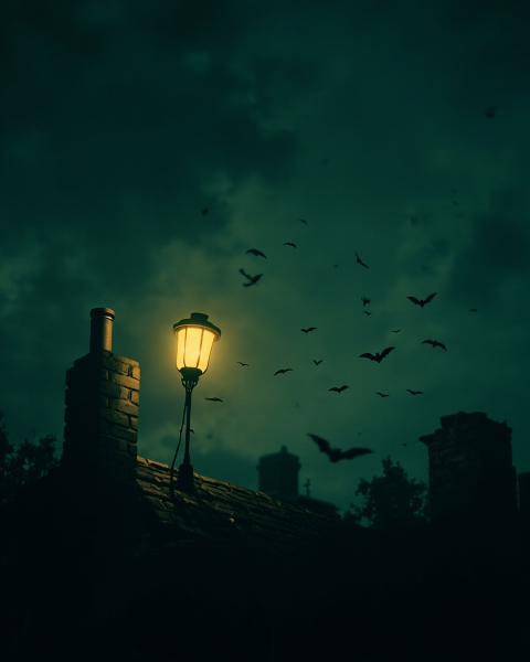 Halloween e-card design