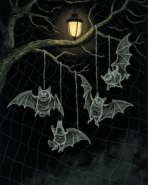 Halloween e-card design