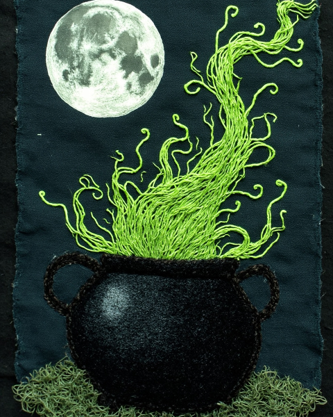 Halloween e-card design