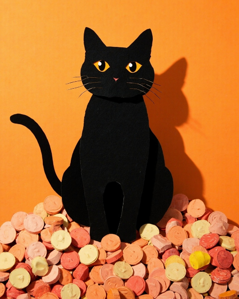 Halloween e-card design