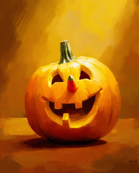 Halloween e-card design