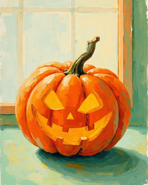 Halloween e-card design