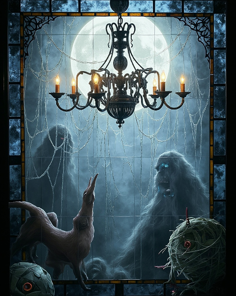 Halloween e-card design