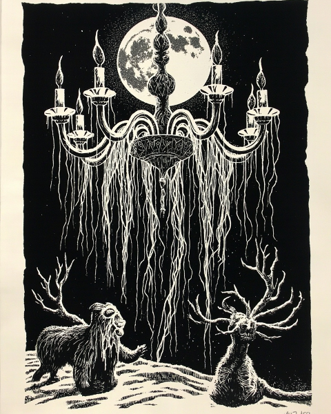 Halloween e-card design