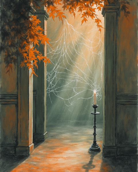 Halloween e-card design