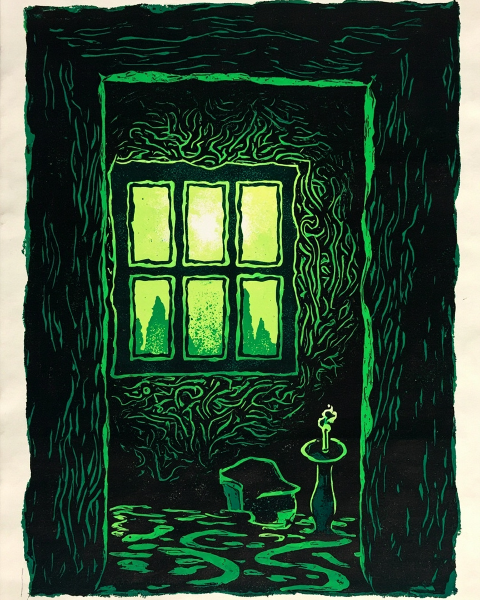 Halloween e-card design