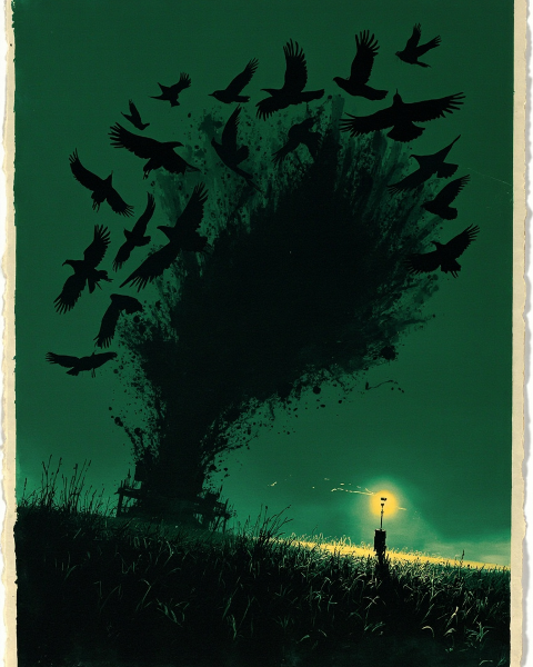 Halloween e-card design