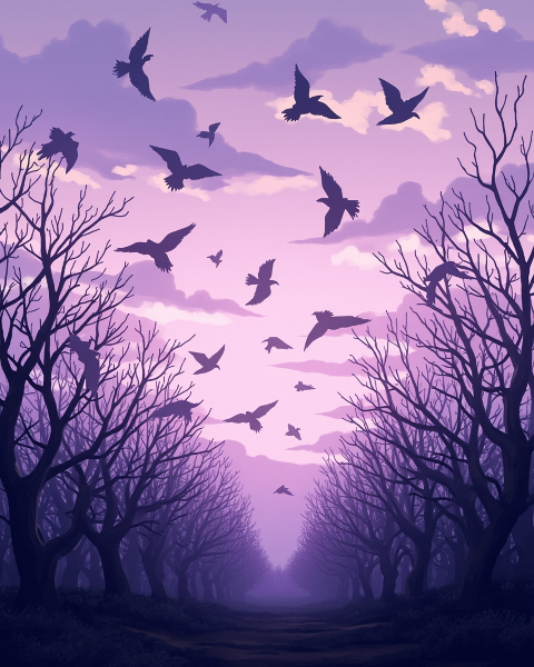 Halloween e-card design