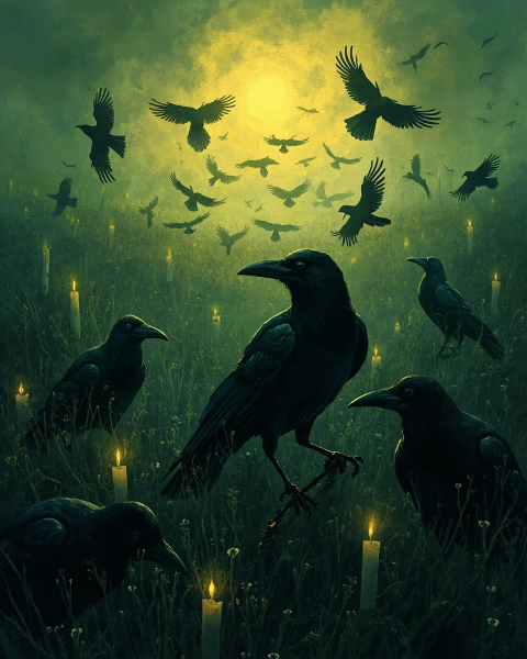 Halloween e-card design