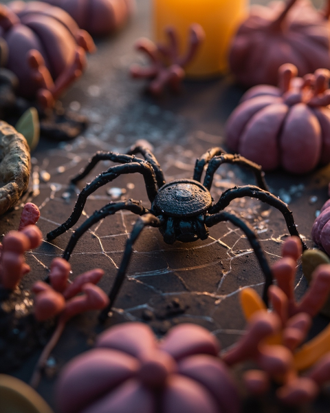 Halloween e-card design