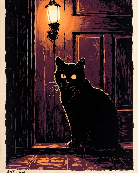 Halloween e-card design