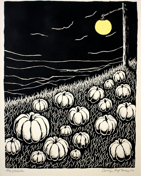 Halloween e-card design