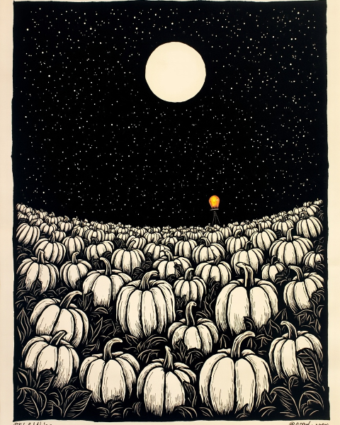 Halloween e-card design