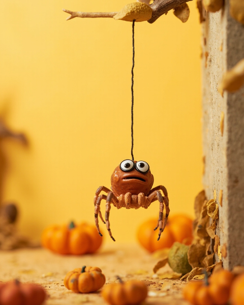 Halloween e-card design